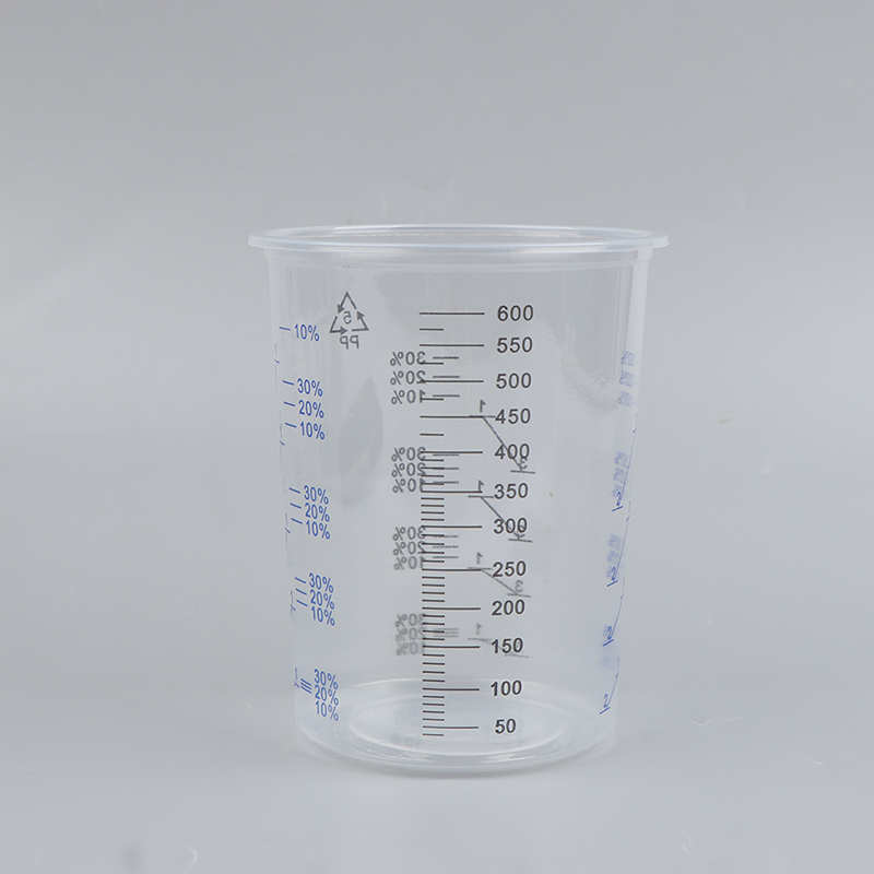 50개 600ml 교정된 플라스틱 페인트 혼합 컵, 가 - Plastic Cup 50Pcs 리뷰 및 가격