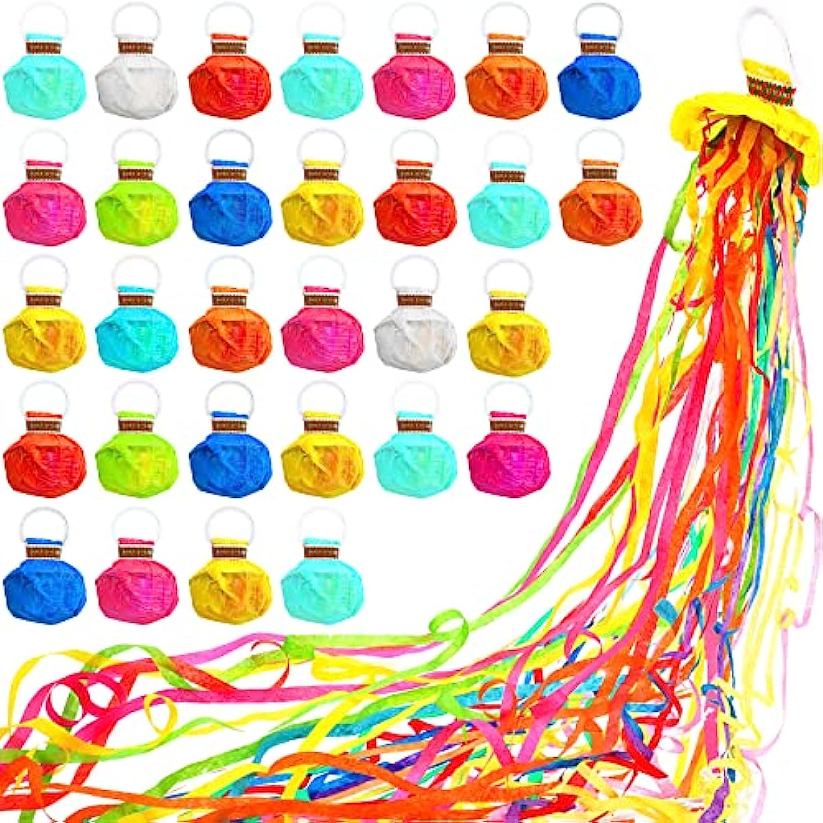 10Pcs 포퍼 손 던지기 스 트리머 색종이 던지기 깃 - Confetti Cannon Tube 리뷰 및 가격