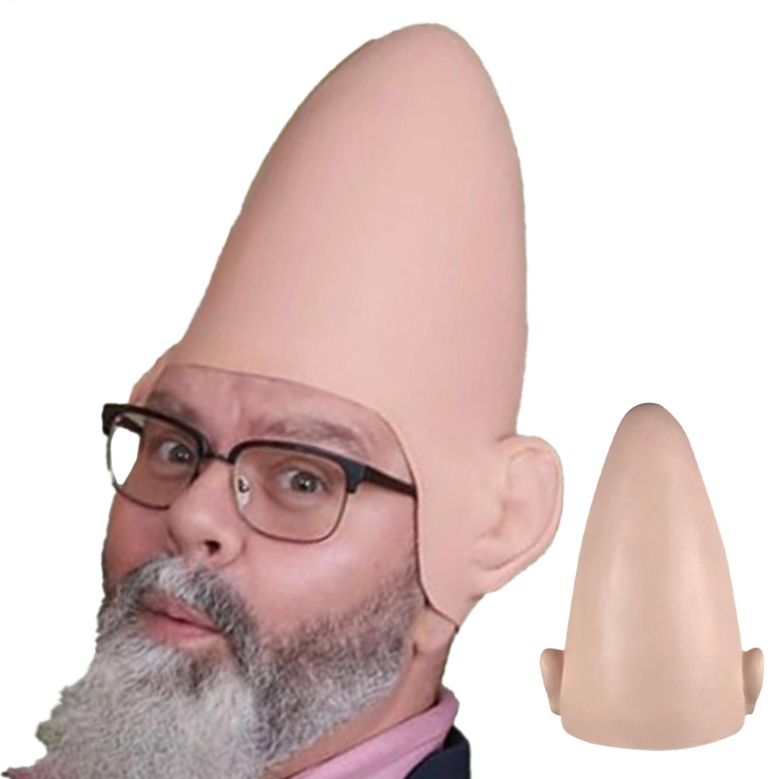 할로윈 외계인 콘형 대머리 외계인 라텍스 코스프레 헤드 - Party Hat Cone 리뷰 및 가격