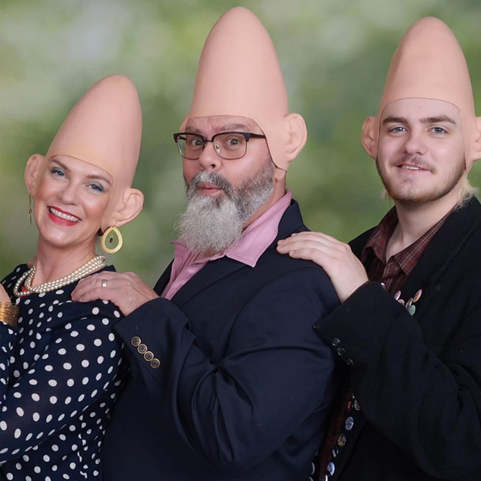 할로윈 외계인 콘형 대머리 외계인 라텍스 코스프레 헤드 - Party Hat Cone 리뷰 및 가격