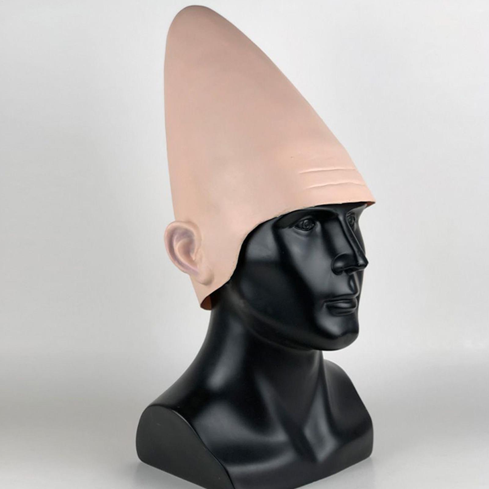 할로윈 외계인 콘형 대머리 외계인 라텍스 코스프레 헤드 - Party Hat Cone 리뷰 및 가격