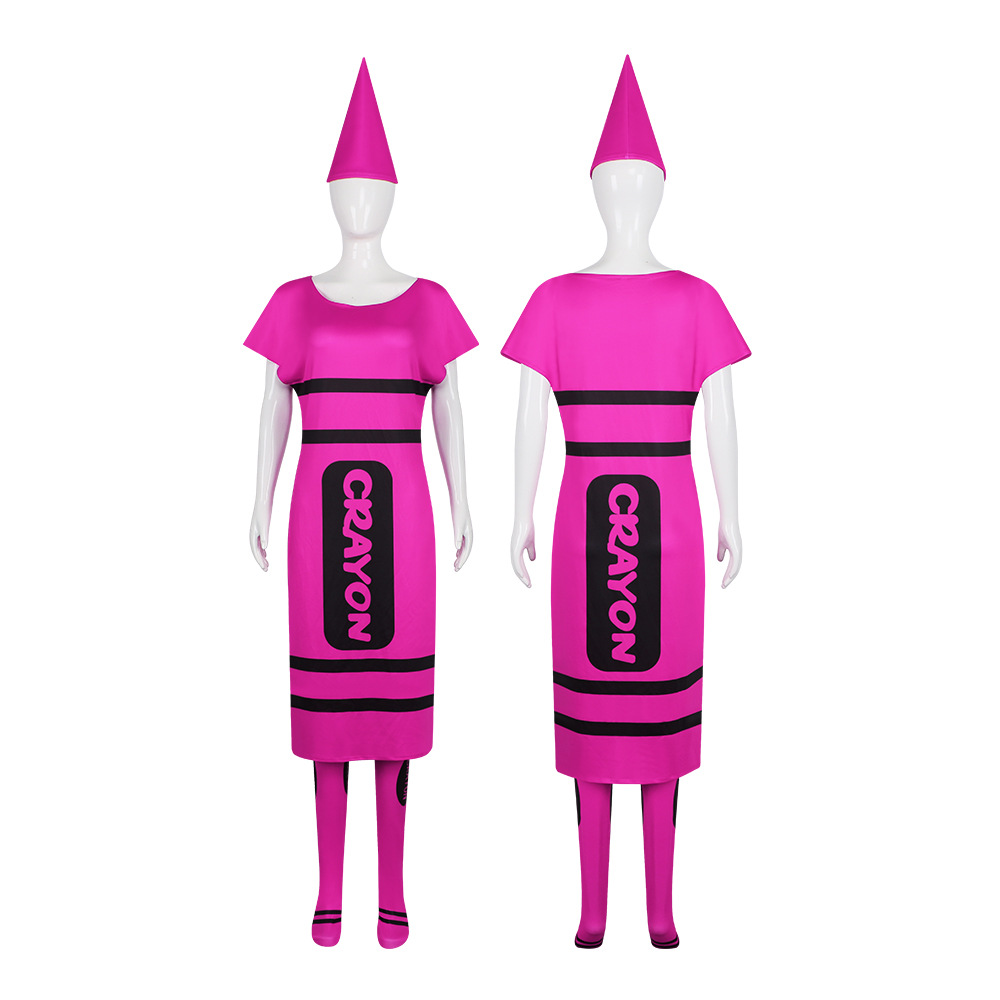 할로윈 여성 크레용 코스프레 의상 풀세트 반팔 드레스  - Party Hat Cone 리뷰 및 가격