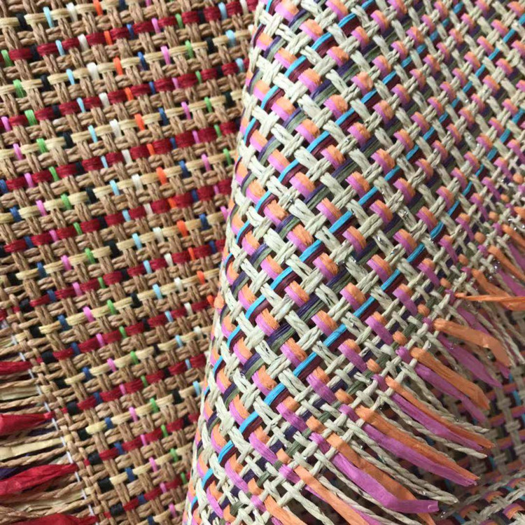 보헤미안 공예 종이 PP 잔디 짚 디자이너 직물 짠 천 - Paper Straw Color 리뷰 및 가격