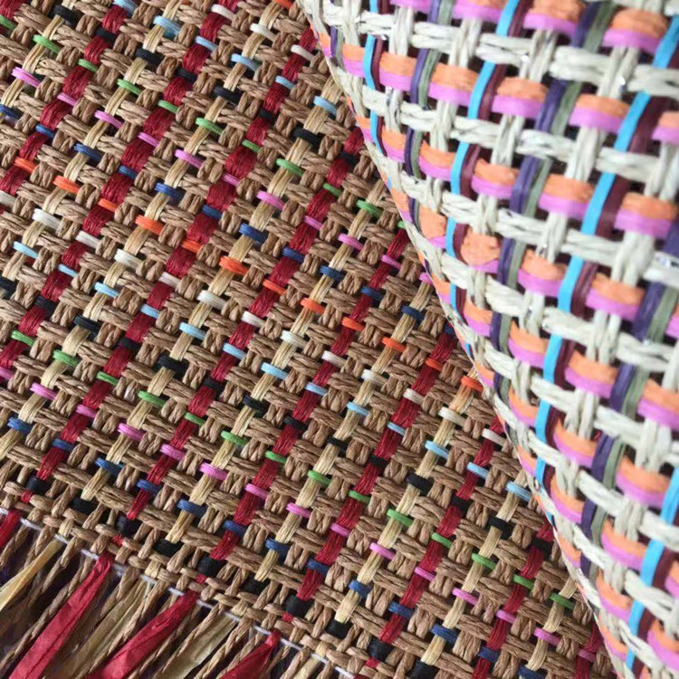 보헤미안 공예 종이 PP 잔디 짚 디자이너 직물 짠 천 - Paper Straw Color 리뷰 및 가격